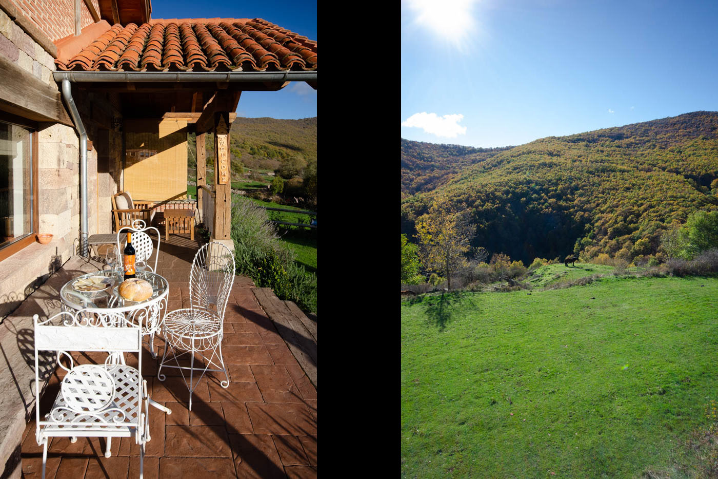 Bonitas vistas desde las terrazas